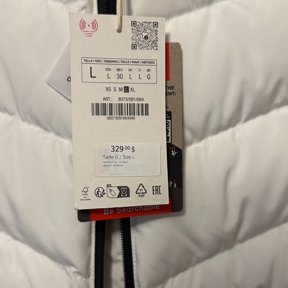 Zara White and Black Ski Jacket - Picture 5 of 8